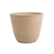 Vazonas Domoletti 13D25, spw, Ø 25 cm, rudas/smėlio kaina