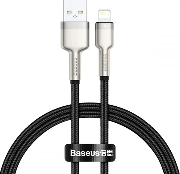CABLE LIGHTNING TO USB 0.25M/BLACK CALJK-01 BASEUS