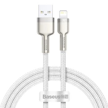 CABLE LIGHTNING TO USB 1M/WHITE CALJK-A02 BASEUS