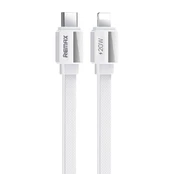 Cable USB-C-lightning Remax Platinum Pro, RC-C050, 20W (white) kaina