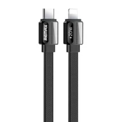 Cable USB-C-lightning Remax Platinum Pro, RC-C050, 20W (black) kaina