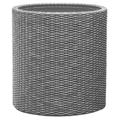Vazonas Keter, plastikinis, Ø 28 cm, pilkas kaina
