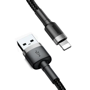 CABLE LIGHTNING TO USB 1M/GRAY/BLACK CALKLF-BG1 BASEUS
