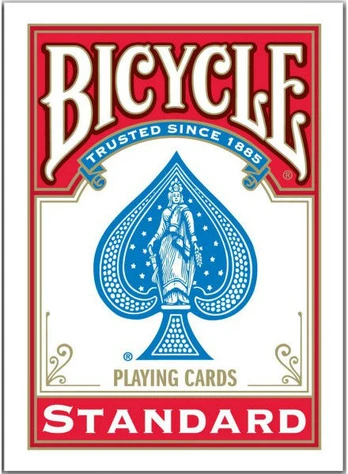 Bicycle „Rider Back International Standard Index“ kortos