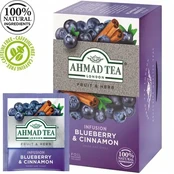 Ahmad Tea Natūrali arbata ''Blueberry - Cinnamon'' kaina