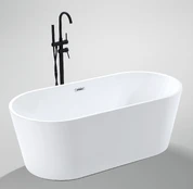 Akrilinė vonia JAVA 203 balta 170 cm kaina