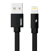 Cable USB Lightning Remax Kerolla, 1m (black) kaina