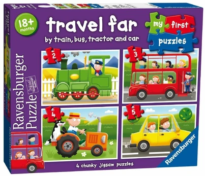 Dėlionė Ravensburger Travel Far