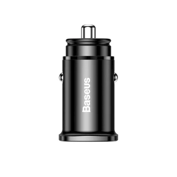 „Baseus Square PPS“ 1x USB-A 1x USB-C 5 A įkroviklis (CCALL-AS01)