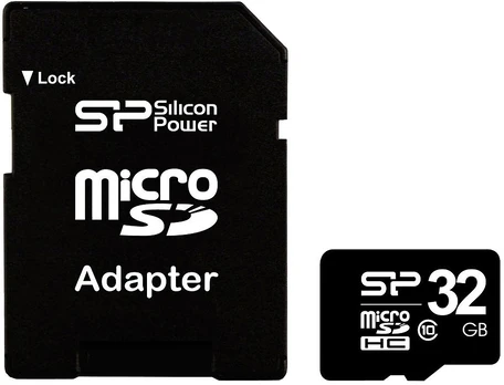 Silicon Power Elite UHS-I 32 GB, MicroSDHC, Flash memory class 10, SD adapter