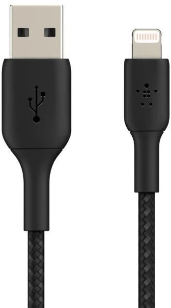 Laidas Belkin, USB/Apple Lightning, juoda
