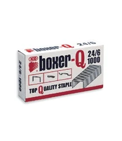 Sąsagėlės BOXER-Q, 24/6, 1000 vnt kaina