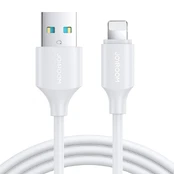 Cable to USB-A / Lightning / 2.4A / 0.25m Joyroom S-UL012A9 (white) kaina