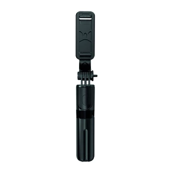 Asmenukių lazda Selfie Stick Tripod with Wireless Remote Control Black
