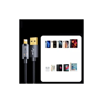 Cable to USB-A / Lightning / 2.4A / 1.2m Joyroom S-UL012A12 (black)