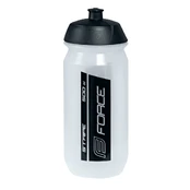 Gertuvė FORCE Stripe 500ml (skaidri/juoda) kaina