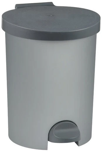 Šiukšliadėžė Curver, sidabro, 15 l