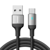 Cable to USB-A / Type-C / 3A / 1.2m Joyroom S-UC027A10 (black) kaina