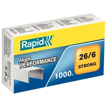 Sąsagėlės Rapid Strong 26/6, (dėž. 1000vnt.)