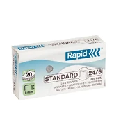 Sąsagėlės Rapid Standart 24/6, (dėž. 1000vnt.) kaina