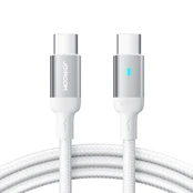 Cable Type-C 100W 1.2m Joyroom S-CC100A10 (white) kaina