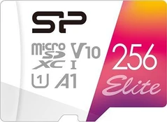 Silicon Power memory card microSDXC 256GB Elite + adapter