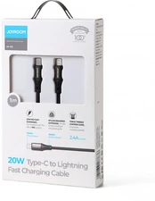 Cable Type-C Lightning 20W 1m Joyroom S-1024N1-PD (black)