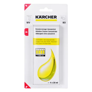 Langų valiklio koncentratas 4x20 ml, Kärcher