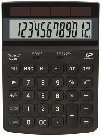 Skaičiuotuvas stalinis Rebell ECO450
