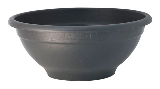 Vazonas Plasticotto, plastikinis, Ø 50 cm, juodas