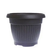 Vazonas Prosperplast Terra Nova DCE40, plastikinis, Ø 40 cm, antracito kaina