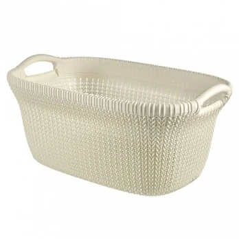 Skalbinių dėžė Curver, 40 l, balta