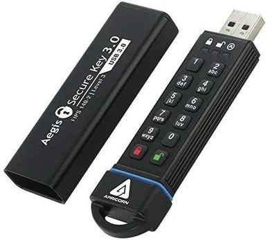 USB atmintinė Apricorn Aegis, 16 GB