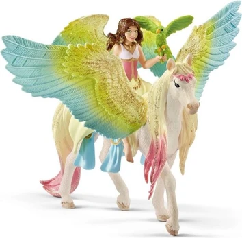 schleich BAYALA Fairy Surah with glitter Pegasus, 5 yr(s), Multicolour, 1 pc(s)