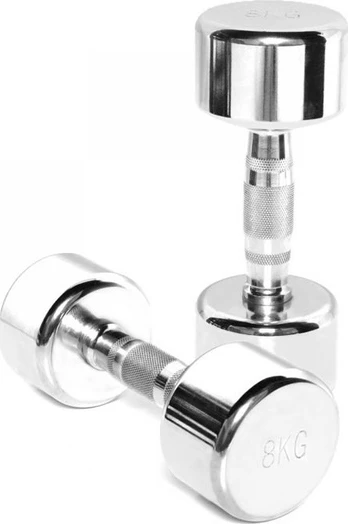 Svarmuo Toorx Chromed Dumbbell, 8 kg
