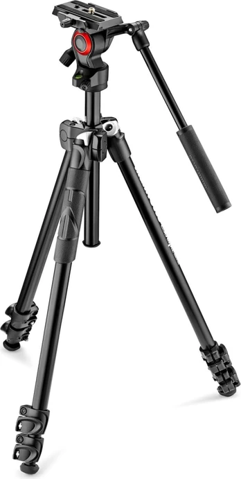Stovas Manfrotto 290 Light Tripod With Befree Live Fluid Video Head