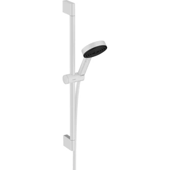 hansgrohe Pulsify Select S brusersæt 105 3jet Relaxation med bruserstang 65 cm mat hvid