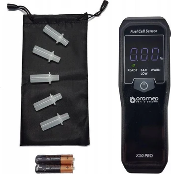 Elektrocheminis alkotesteris Oromed X10 PRO
