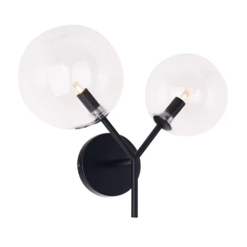 Sieninis šviestuvas Lollipop black