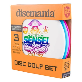 Diskgolfo diskų rinkinys Discmania Active 3 Disc Set, įvairių spalvų
