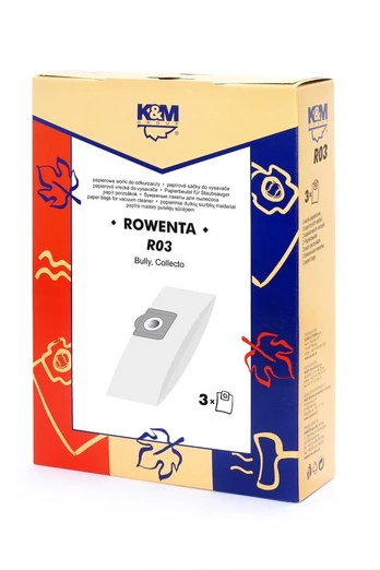 Dulkių siurblio maišelis K&M R03, 3 vnt.