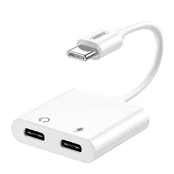 Garso adapteris USB-C "Remax REMINE" (baltas) kaina