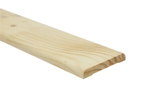 Durų apvadas, 220 cm x 7 cm x 1.2 cm, ruda