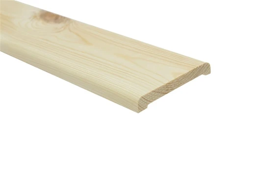 Durų apvadas AD3, 220 cm x 8 cm x 1.2 cm, pušies