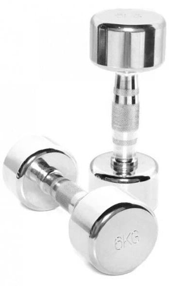 Svarmuo Toorx Chromed Dumbbell, 6 kg