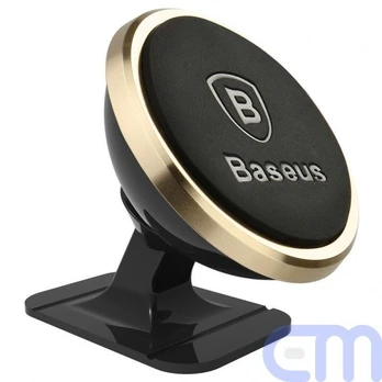 Magnetinis telefono laikiklis "Baseus" (auksinis)