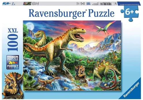 Dėlionė Ravensburger Dinosaurs 10665, 49 cm x 36 cm