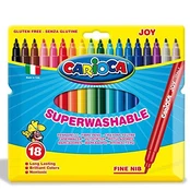 Flomasteriai CARIOCA JOY, 18 vnt. kaina