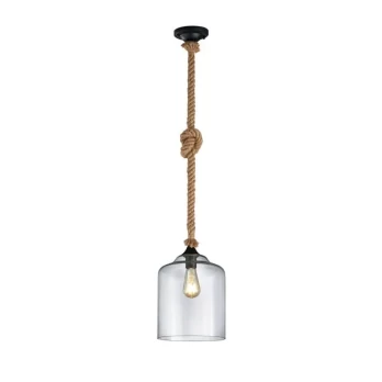 Pakabinamas šviestuvas Judith Juodas