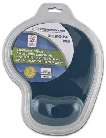 GEL MOUSE PAD EA137B NAVY BLUE 230x190x20mm